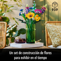 LEGO® Botanicals 10313 Ramo de Flores Silvestres (939 piezas)