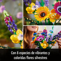 LEGO® Botanicals 10313 Ramo de Flores Silvestres (939 piezas)