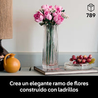 LEGO® Botanicals Ramo de Rosas Rosadas Flores 10374