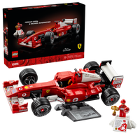 LEGO® Icons Ferrari F2004 y Michael Schumacher – 11375