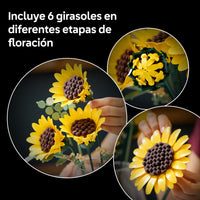 LEGO® Botanicals Ramo de Girasoles – Decoración – 11502