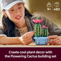 LEGO® Botanicals Cactus en Flor – Decoración – 11509