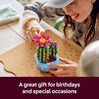 LEGO® Botanicals Cactus en Flor – Decoración – 11509