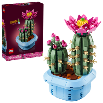 LEGO® Botanicals Cactus en Flor – Decoración – 11509