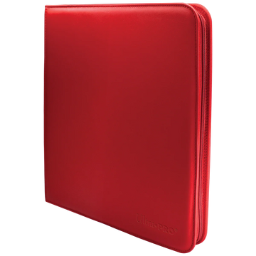 Ultra Pro Album 12 BOLSILLOS CREMALLERA ROJO VIVID