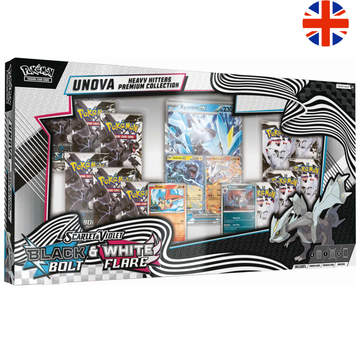 Unova Heavy Hitters Premium Collection - White Flare & Black Bolt INGLÉS