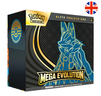 Elite Trainer Box Mega Evolution BASE SET (LUCARIO) INGLÉS