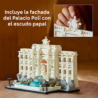 LEGO® Architecture Fontana di Trevi Modelo, monumento 21062