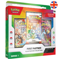 Blister Colección de Sobres Pokemon TCG First Partner #1 INGLÉS