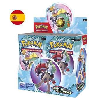 Booster Box Escarlata y Púrpura - Juntos de Aventuras SV9  ESPAÑOL 36UDS