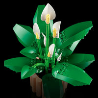 LEGO® Botanicals Lirio de la Paz – Decoración Floral – 11504