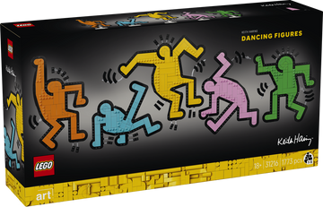 LEGO® Art Keith Haring: Figuras Danzantes Decoración 31216