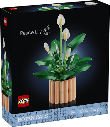 LEGO® Botanicals Lirio de la Paz – Decoración Floral – 11504