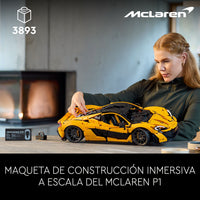 LEGO® Technic McLaren P1™ Hipercoche, set para adultos 42172