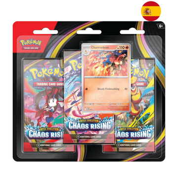 Blíster Tech Sticker Mega evolución - Caos Creciente ESPAÑOL