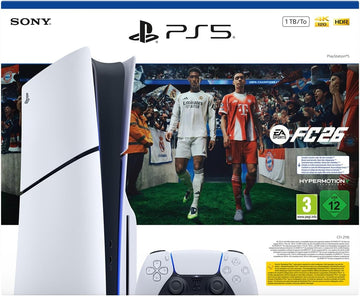Consola - PS5 Slim con Lector + EA Sports FC26 (CHASIS D)