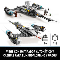 LEGO® Star Wars™ 75325 Caza Estelar N-1 de The Mandalorian (412 piezas)