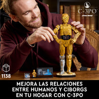 LEGO® Star Wars™ C-3PO™ Figura de droide construible 75398