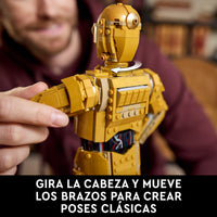 LEGO® Star Wars™ C-3PO™ Figura de droide construible 75398