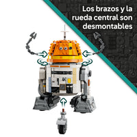 LEGO® Star Wars: Ahsoka™ Droide Astromecánico Chopper (C1-10P)™ 75416