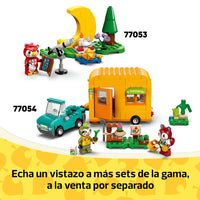 LEGO® Animal Crossing™ Mirando las estrellas con Estela 77053