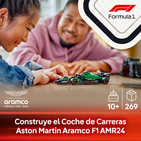 LEGO® Speed Champions Coche de Carreras Aston Martin Aramco F1® AMR24 77245