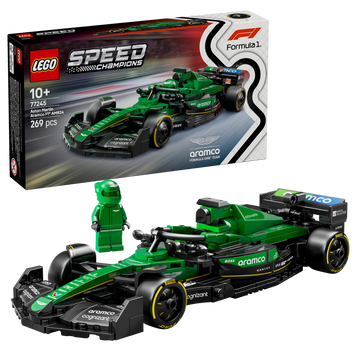 LEGO® Speed Champions Coche de Carreras Aston Martin Aramco F1® AMR24 77245