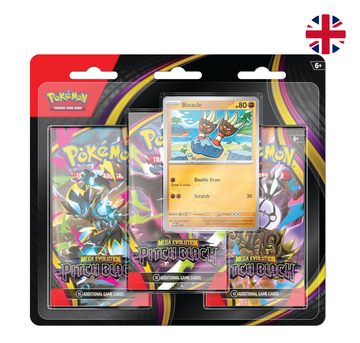 [PRE-VENTA] Blíster Tech Sticker Mega Evolution - Pitch Black INGLÉS