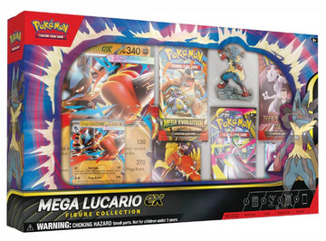 Caja/Blister Mega Lucario ex Figure Collection ESPAÑOL