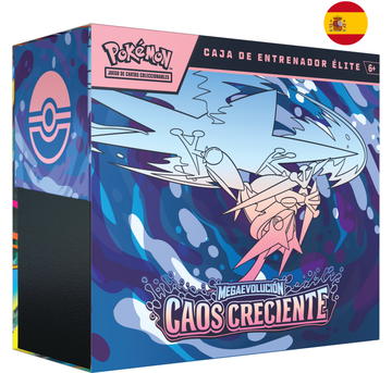 Caja de Entrenador Elite Mega Evolución - Caos Creciente ESPAÑOL