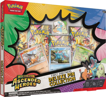 Blister Ascended Heroes - First Partners Deluxe Pin Collection INGLÉS