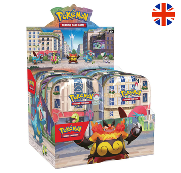 Caja/Expositor 10 Mini Tins - Lumiose City INGLÉS
