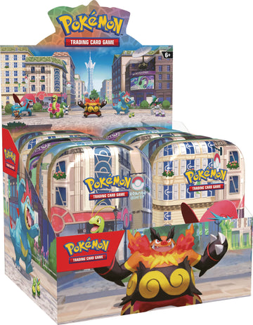 Caja/Expositor 10 Mini Tins - Lumiose City ESPAÑOL