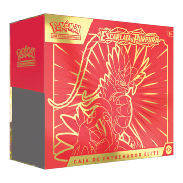 Caja Entrenador Elite Escarlata y Purpura ESPAÑOL