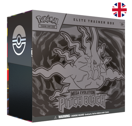 CASE de 10 Elite Trainer Box Pitch Black en inglés