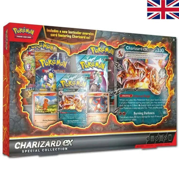 Blister POKEMON TCG Charizard Special Collection INGLÉS