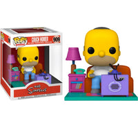 Funko POP! Deluxe Los Simpson - Homer Watching TV 18 cm