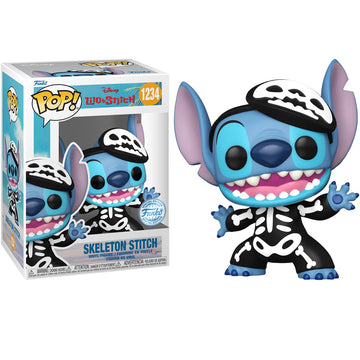 Funko Pop! Lilo & Stitch Skeleton Vinyl Figure EXCLUSIVO