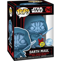 Funko POP! Star Wars: Dark Side - Darth Maul (Holo) Glow-in-the-Dark