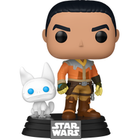 Funko POP! Star Wars Rebels - Ezra Bridger with Loth-Cat (Exclusivo)