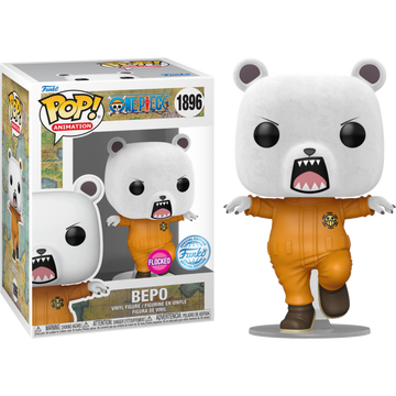 [Pre-pedido] Funko POP! One Piece - Bepo (Flocked Exclusivo)