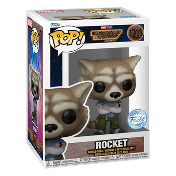 Funko POP! Rocket - Marvel Guardianes de la Galaxia CANARYPOP EXCLUSIVA