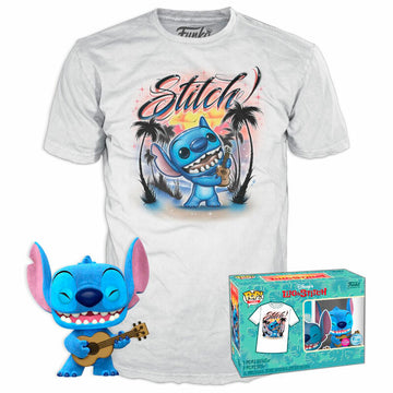 Funko POP! & Tee Disney - Stitch Ukelele Exclusive