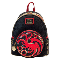 [Pre-pedido] Mochila Loungefly Targaryen La Casa del Dragon 26 cm.