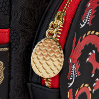 [Pre-pedido] Mochila Loungefly Targaryen La Casa del Dragon 26 cm.