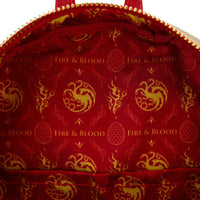 [Pre-pedido] Mochila Loungefly Targaryen La Casa del Dragon 26 cm.
