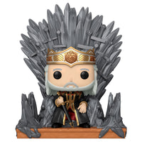Funko POP! Deluxe House of the Dragon Viserys on the Iron Throne