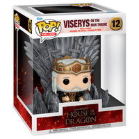 Funko POP! Deluxe House of the Dragon Viserys on the Iron Throne