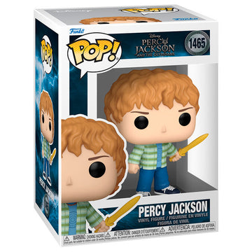 Funko POP! Percy Jackson y los Dioses del Olimpo - Percy Jackson with Riptide
