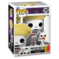 Funko POP! Pesadilla Antes de Navidad - Jack with Zero